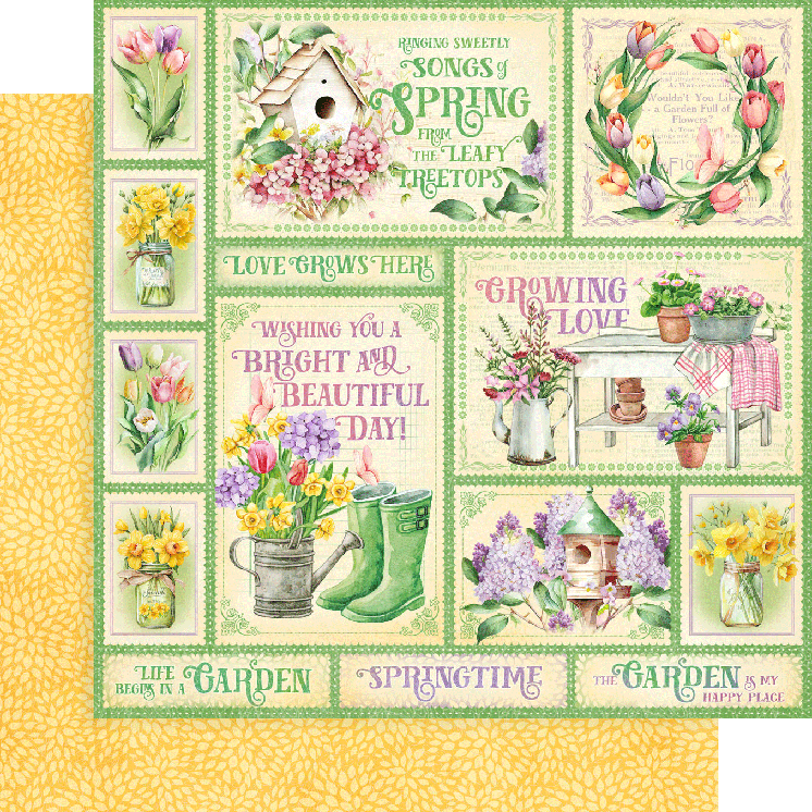 Grow With Love Collection 12 x 12 Scrapbook Collection Pack by Graphic 45
