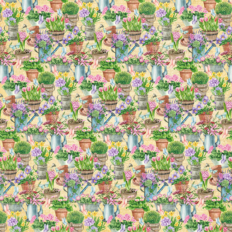 Grow With Love Collection Plant Your Memories 12 x 12 Double-Sided Scrapbook Paper by Graphic 45