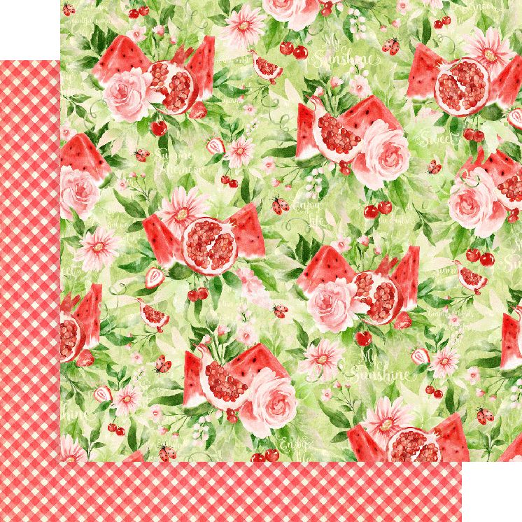 Sunshine on my Mind Collection 12 x 12 Double-Sided Scrapbook Paper Kit by Graphic 45