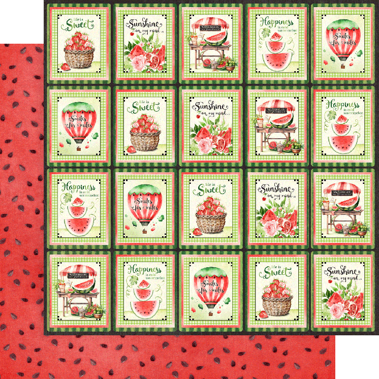 Sunshine on my Mind Collection 12 x 12 Double-Sided Scrapbook Paper Kit by Graphic 45