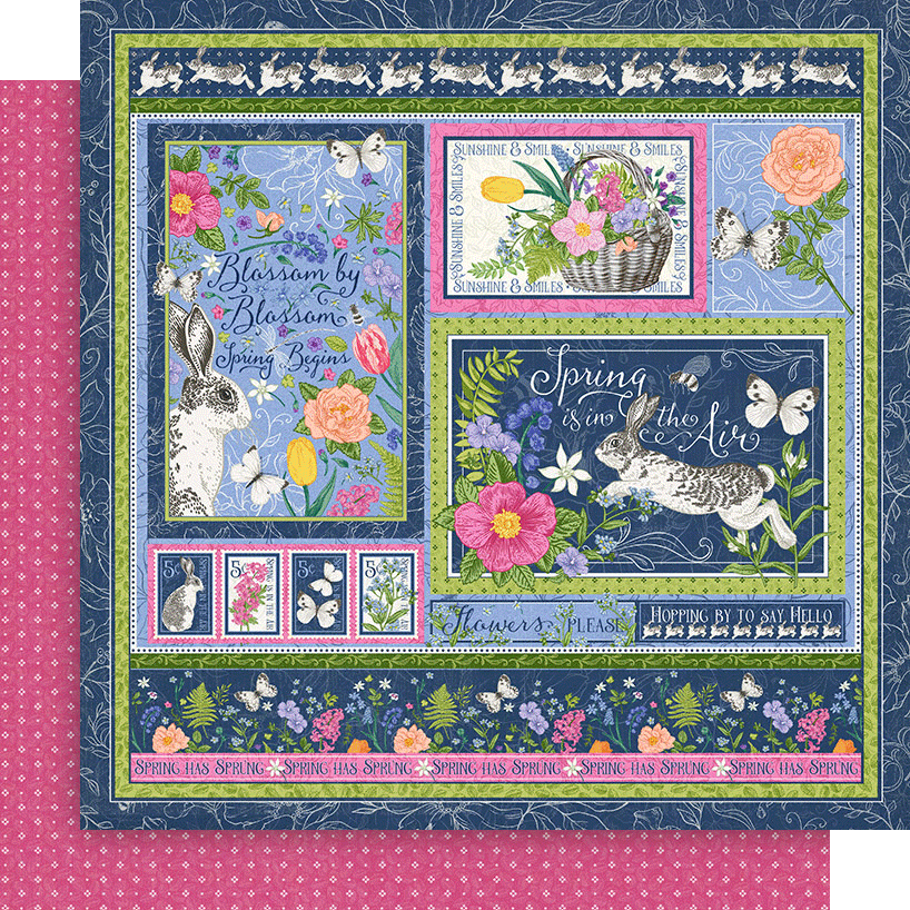 Spring Is In The Air 12 x 12 Scrapbook Collection Pack by Graphic 45