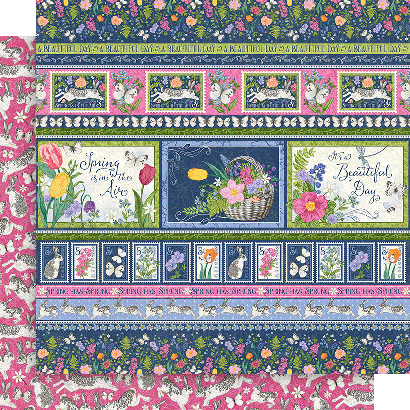Spring Is In The Air 12 x 12 Scrapbook Collection Pack by Graphic 45