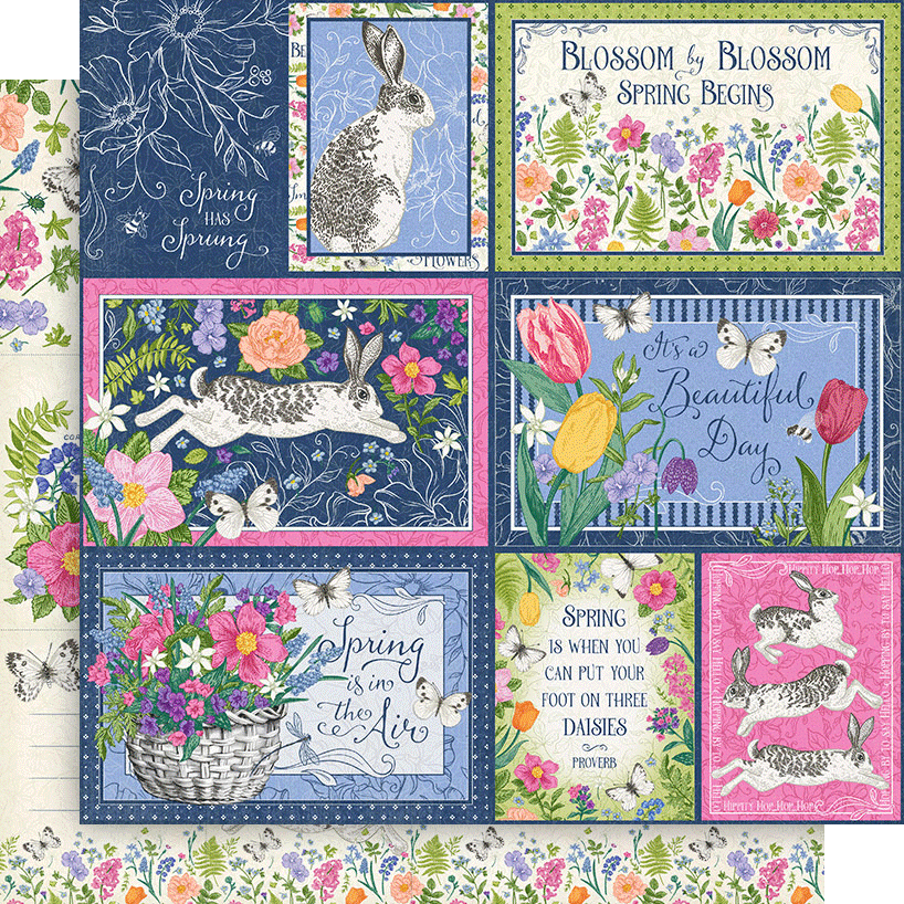 Spring Is In The Air 12 x 12 Scrapbook Collection Pack by Graphic 45