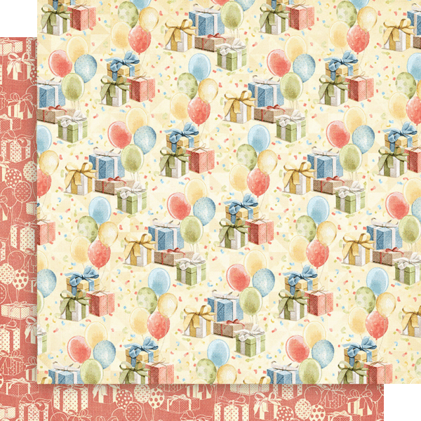 Hip Hip Hooray! 12 x 12 Scrapbook Collection Pack by Graphic 45 - 16 Papers