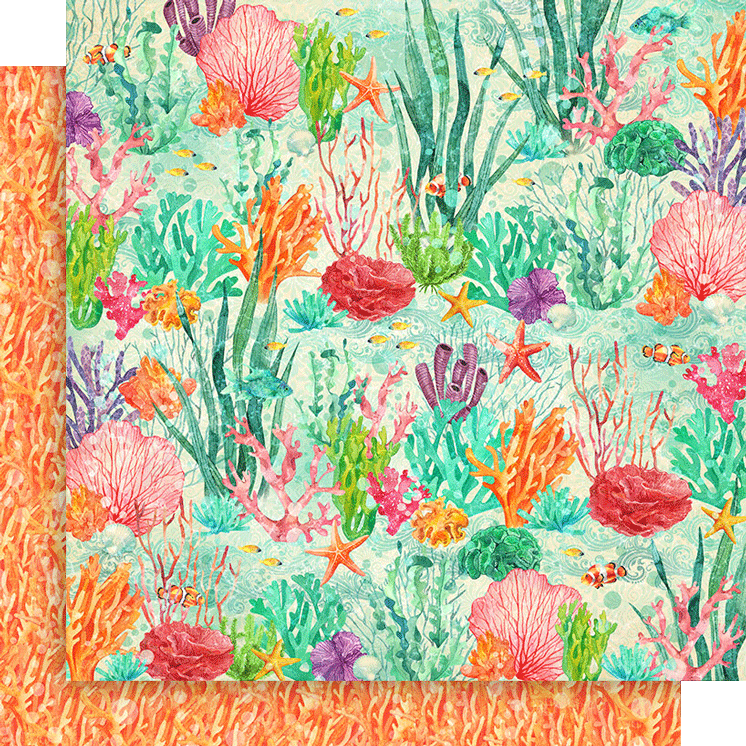 Seas The Day 12 x 12 Scrapbook Collection Pack by Graphic 45 - 24 Papers