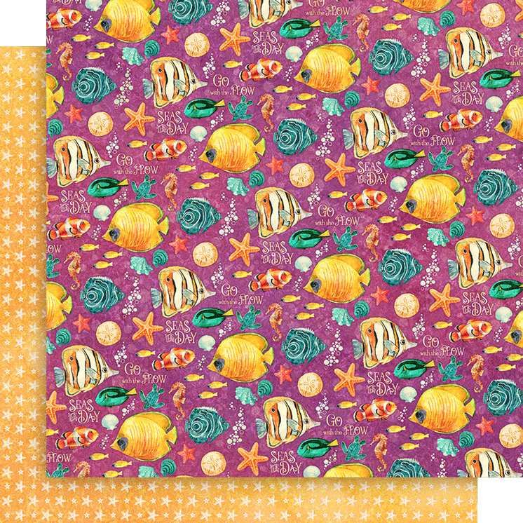 Seas The Day 12 x 12 Scrapbook Collection Pack by Graphic 45 - 24 Papers