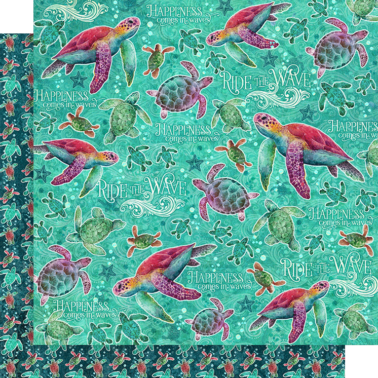 Seas The Day 12 x 12 Scrapbook Collection Pack by Graphic 45 - 24 Papers