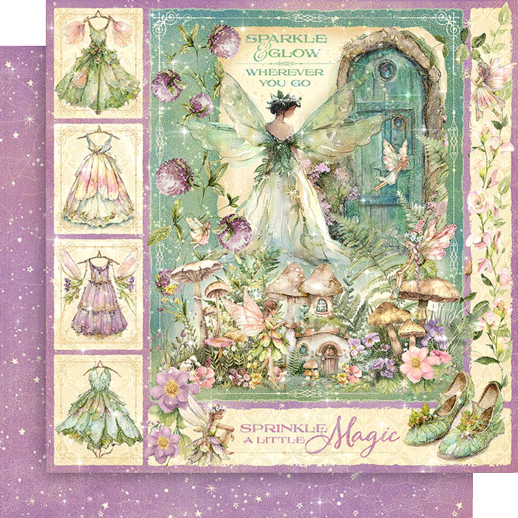 Fairy Boutique 12 x 12 Scrapbook Collection Pack by Graphic 45 - 24 Papers