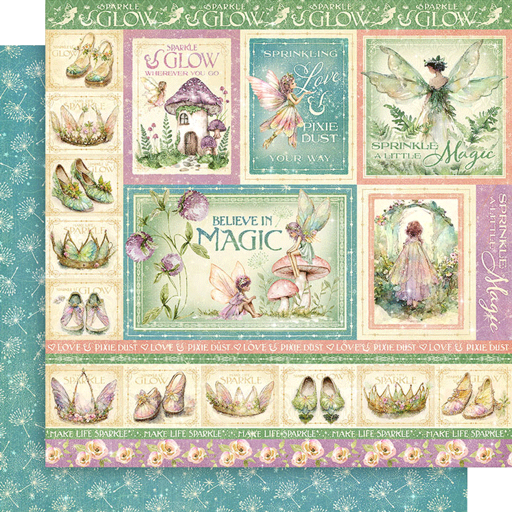 Fairy Boutique 12 x 12 Scrapbook Collection Pack by Graphic 45 - 24 Papers