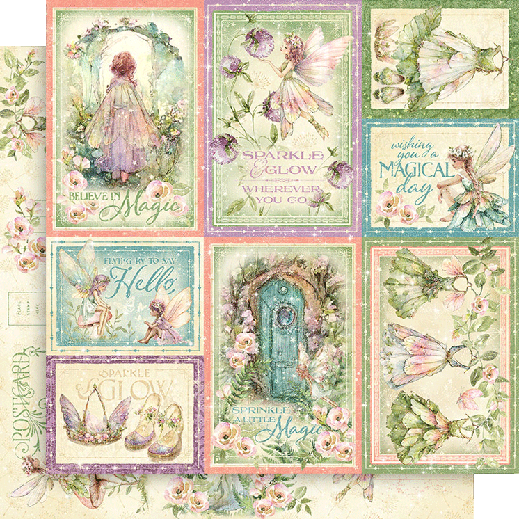 Fairy Boutique 12 x 12 Scrapbook Collection Pack by Graphic 45 - 24 Papers