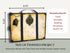Easy Albums Collection Frame Accordion Suitcase Scrapbook Kit by CrafTreat - Set of 2 Albums