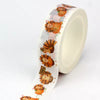 TW Collection Thanksgiving Turkeys Washi Tape by SSC Designs - 15mm x 30 Feet