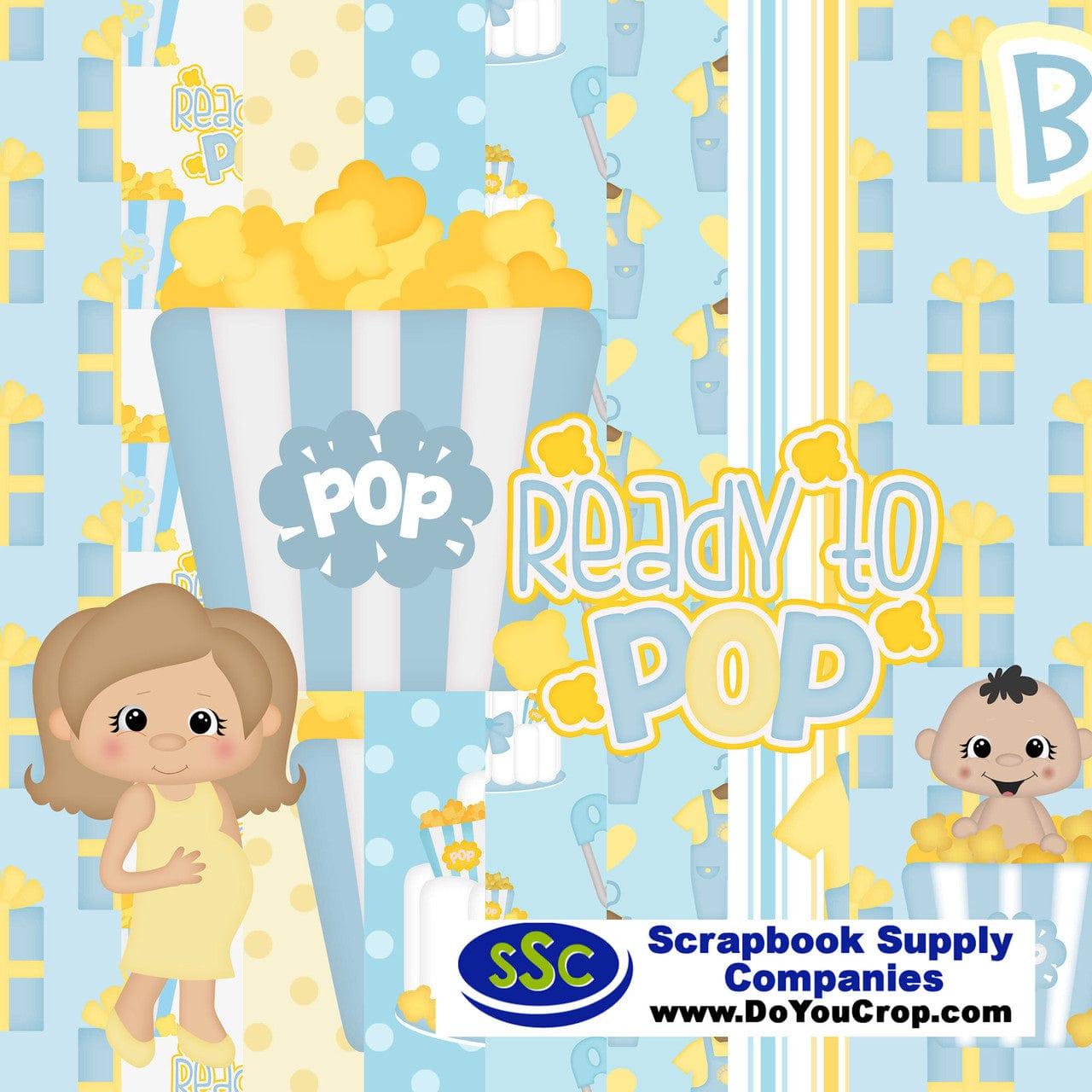 Ready To Pop 12 x 12 Scrapbook Paper & Embellishment Kit by SSC Designs - Scrapbook Supply Companies