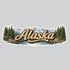 Scenic Alaska Collection Alaska 3 x 10 Scrapbook Title Embellishment by Scrapbook Customs