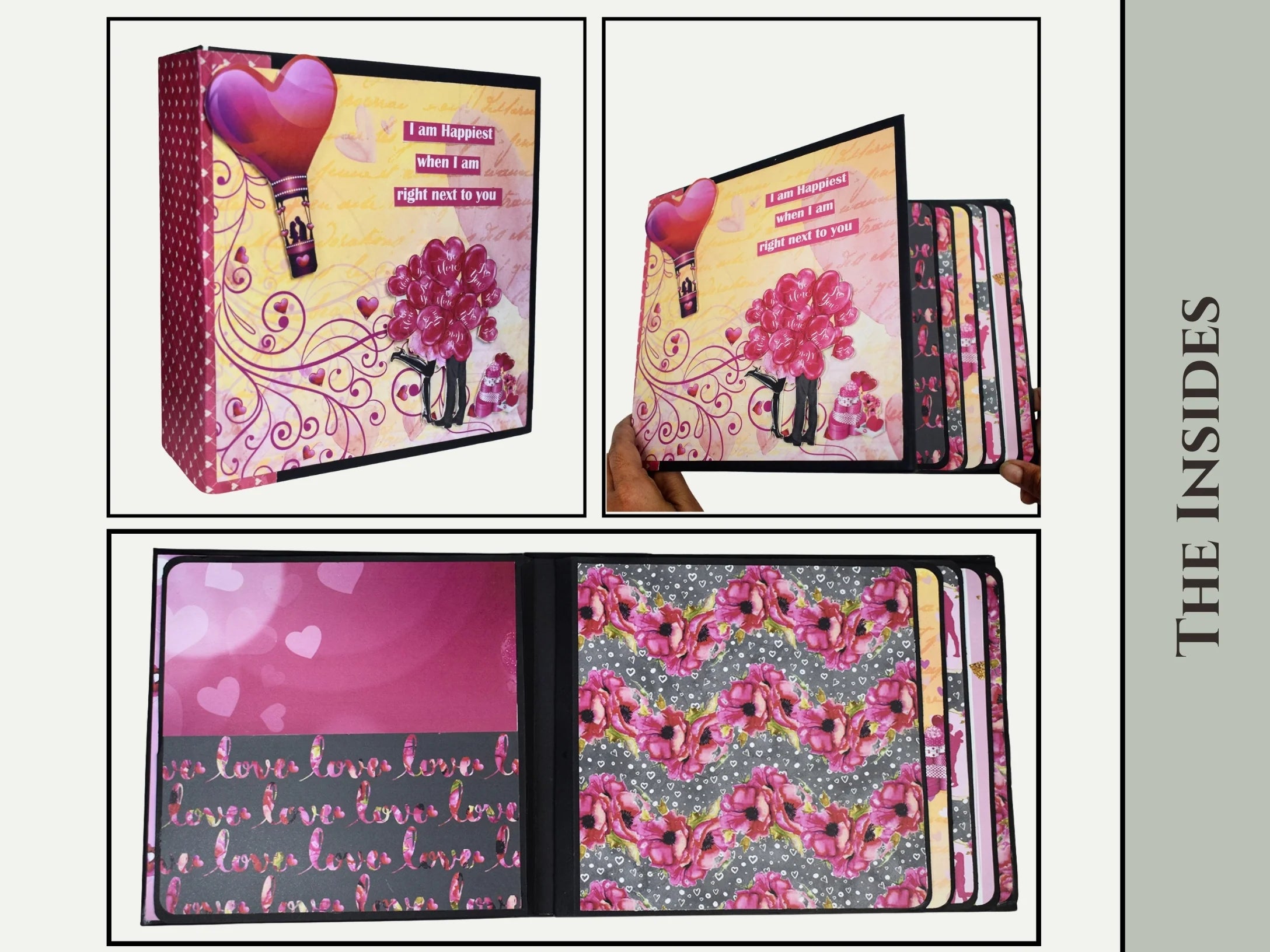 Easy Albums Collection Basic 8 x 8 Scrapbook Kit by CrafTreat - White