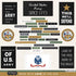 Military Emblem Collection Army 12 x 12 Sticker Sheet by Scrapbook Customs