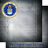 Military Emblem Collection Air Force Emblem 12 x 12 Double-Sided Scrapbook Paper by Scrapbook Customs