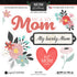 Mother's Day Collection Me & My Mom 6x6 Scrapbook Sticker Sheet by Scrapbook Customs