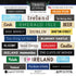 Word Bits Collection Ireland 6x6 Scrapbook Sticker Sheet by Scrapbook Customs