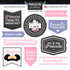 Magical Day of Fun Collection Magical Princess 6 x 6 Scrapbook Sticker Sheet by Scrapbook Customs