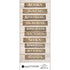 Scenic Alaska Collection Wood Signs 5.5 x 12 Scrapbook Sticker Sheet by Scrapbook Customs