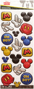 Disney Mickey Mouse & Friends Collection 6 x 12 Faux Sequins Sticker Sheet by EK Success