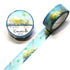 World Travel Collection Mount Fuji Gold Foil Decorative Washi Tape - 15mm x 7m