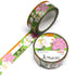 World Travel Collection  India Lotus Gold Foil Decorative Washi Tape - 15mm x 7m