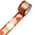 World Travel Collection  Spain Carnation Gold Foil Decorative Washi Tape - 25mm x 5mm