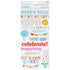 Thickers Collection 6 x 12 Birthday Phrases Scrapbook Stickers by American Crafts - 2 Sheets