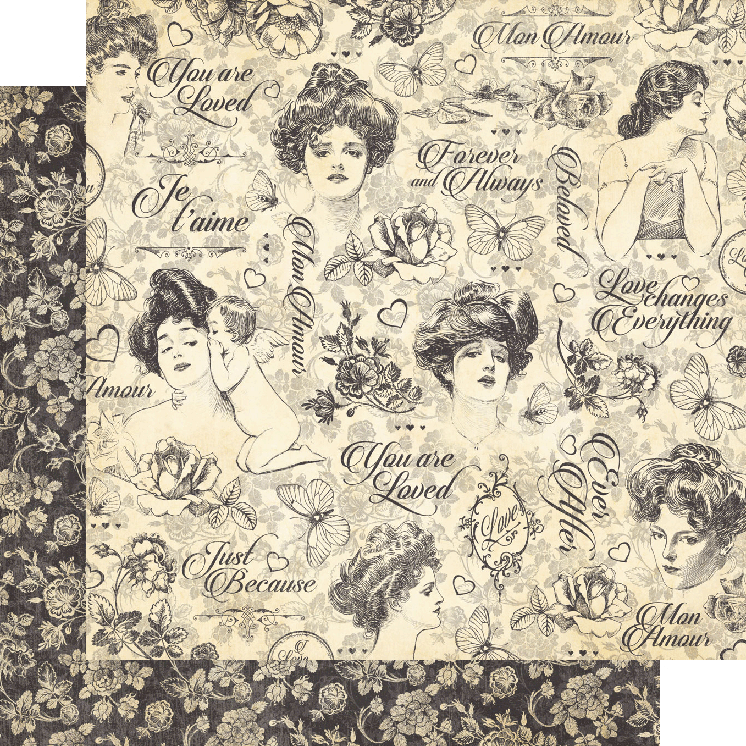 Mon Amour Collector's Edition 8 x 8 Scrapbook Collection Pack by Graphic 45