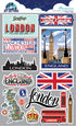 Jetsetters World Collection London 4.5 x 7 Scrapbook Embellishment by Reminisce