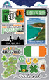 Jetsetters World Collection Ireland 4.5 x 7 Scrapbook Embellishment by Reminisce
