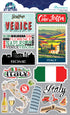 Jetsetters World Collection Venice, Italy 4.5 x 7 Scrapbook Embellishment by Reminisce