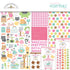 Pretty Kitty Collection Essentials 12 x 12 Scrapbook Paper, Sticker & Embellishment Kit by Doodlebug Design