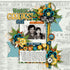 Best Dad Ever Collection My Hero 12 x 12 Double-Sided Scrapbook Paper by SSC Designs