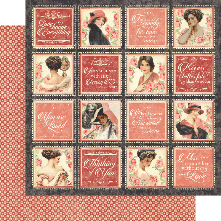 Mon Amour Collector's Edition 8 x 8 Scrapbook Collection Pack by Graphic 45