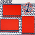 Cruising the world...one port at a time (2) - 12 x 12 Pages, Fully-Assembled & Hand-Crafted 3D Scrapbook Premade by SSC Designs