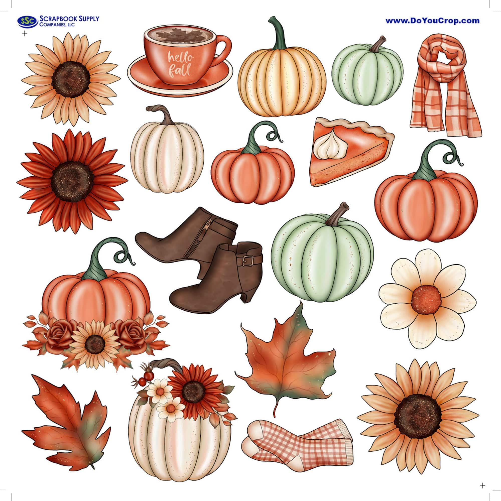 Gaynor Carradice's Autumn Favorites 12 x 12 Scrapbook Paper & Embellishment Kit by SSC Designs - Scrapbook Supply Companies