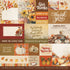 Autumn Junque Collection Golden Days 12 x 12 Double-Sided Scrapbook Paper by Photo Play Paper