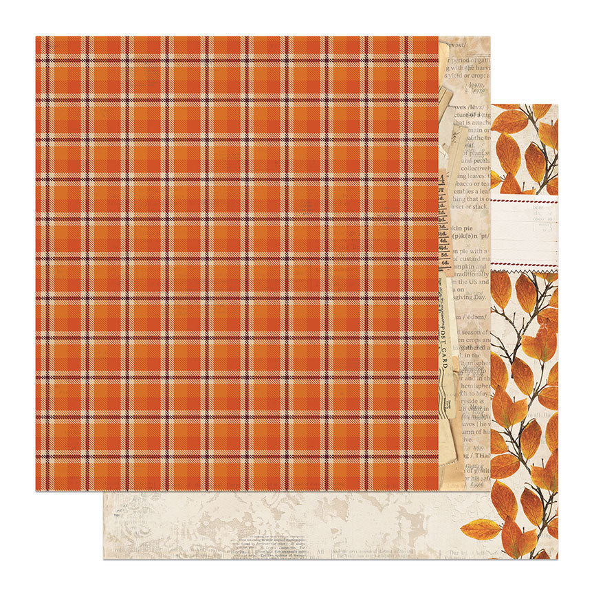 Autumn Junque Collection 12 x 12 Double-Sided Scrapbook Collection Kit by Photo Play Paper