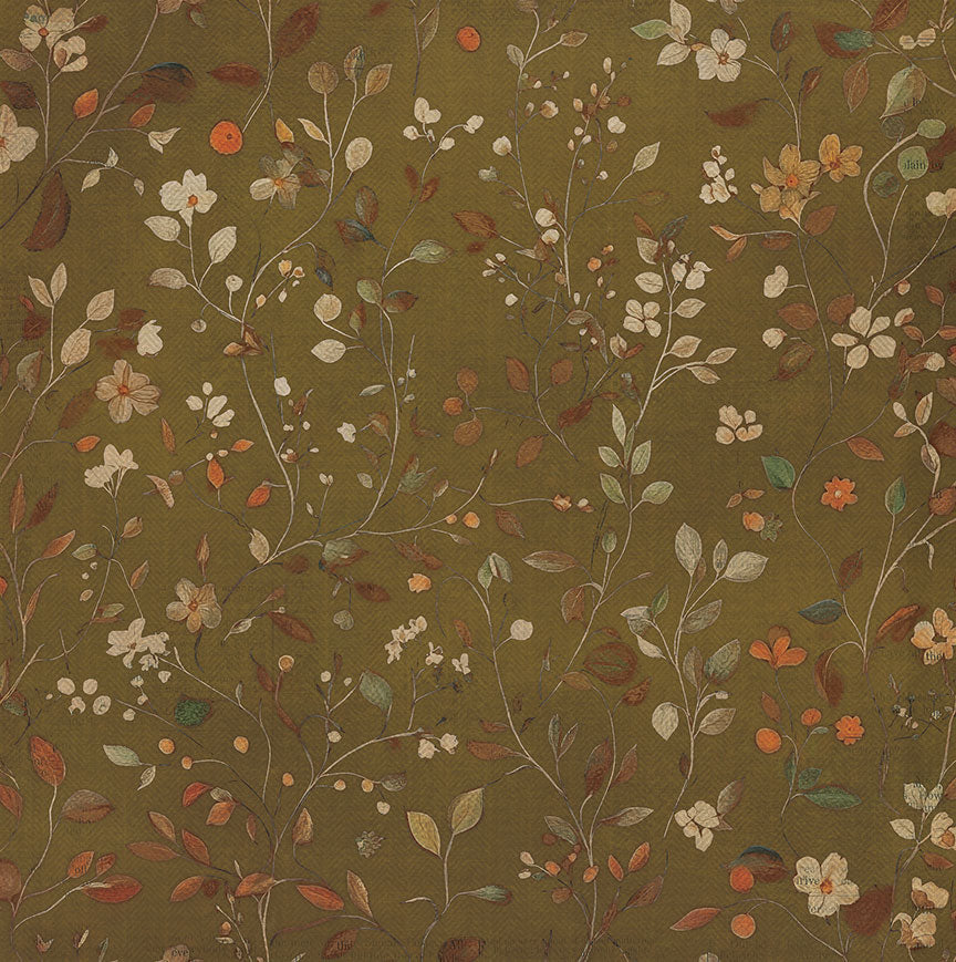 Autumn Junque Collection Grateful Heart 12 x 12 Double-Sided Scrapbook Paper by Photo Play Paper