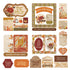 Autumn Junque Collection Scrapbook Ephemera Die Cut Embellishments by Photo Play Paper