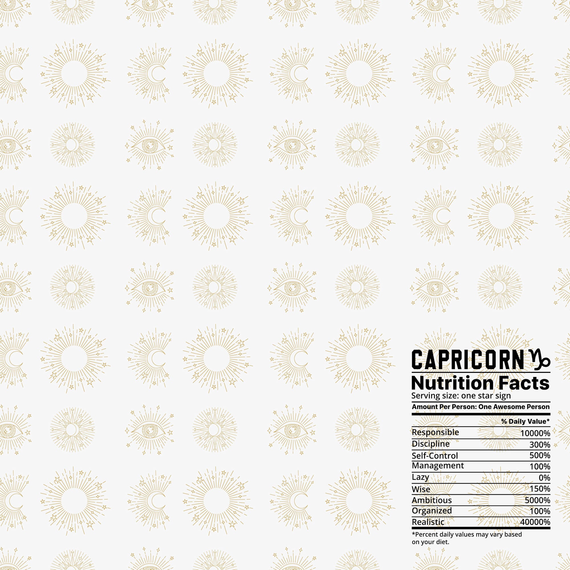 Astrology Collection Capricorn 12 x 12 Double-Sided Scrapbook Paper by SSC Designs