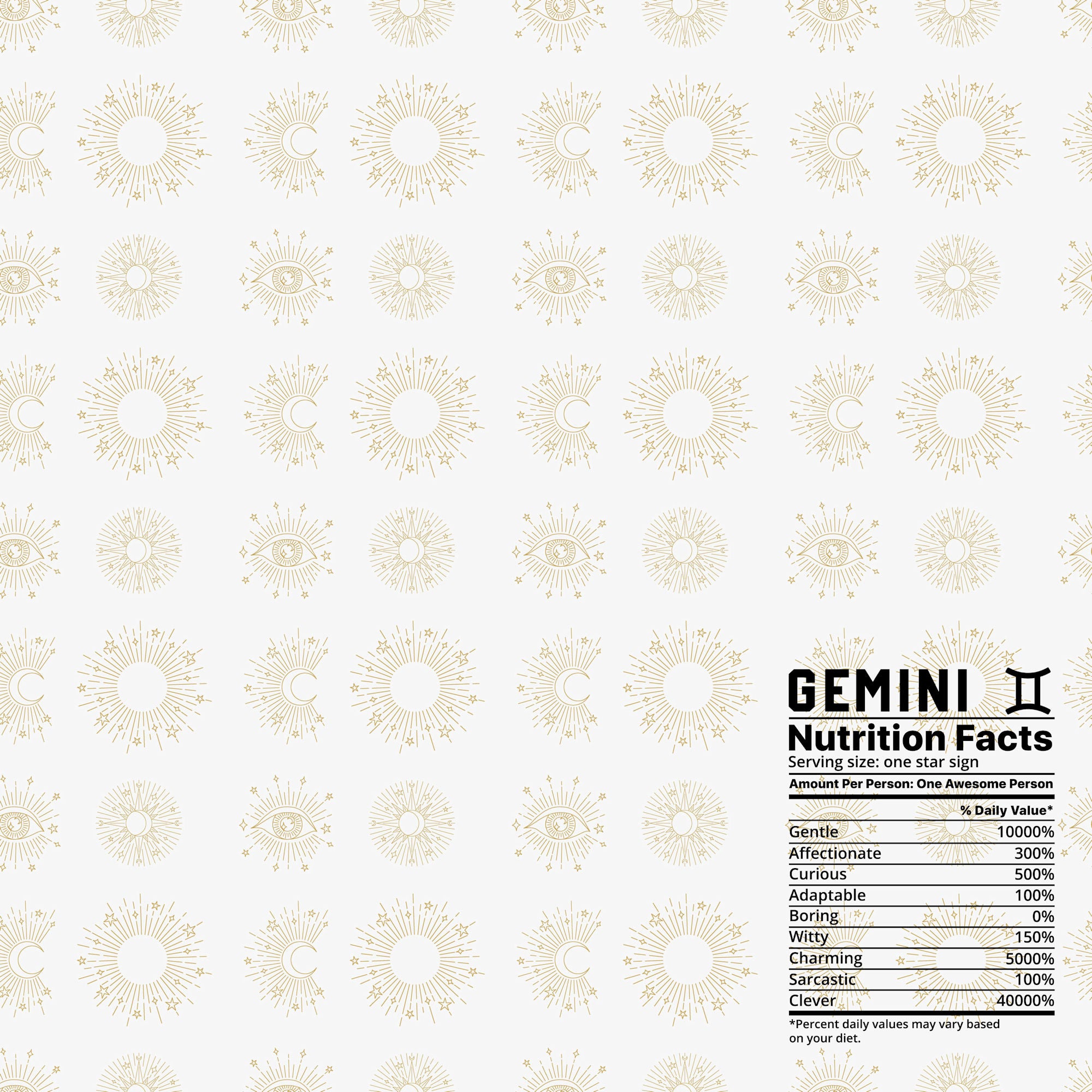 Astrology Collection Gemini 12 x 12 Double-Sided Scrapbook Paper by SSC Designs