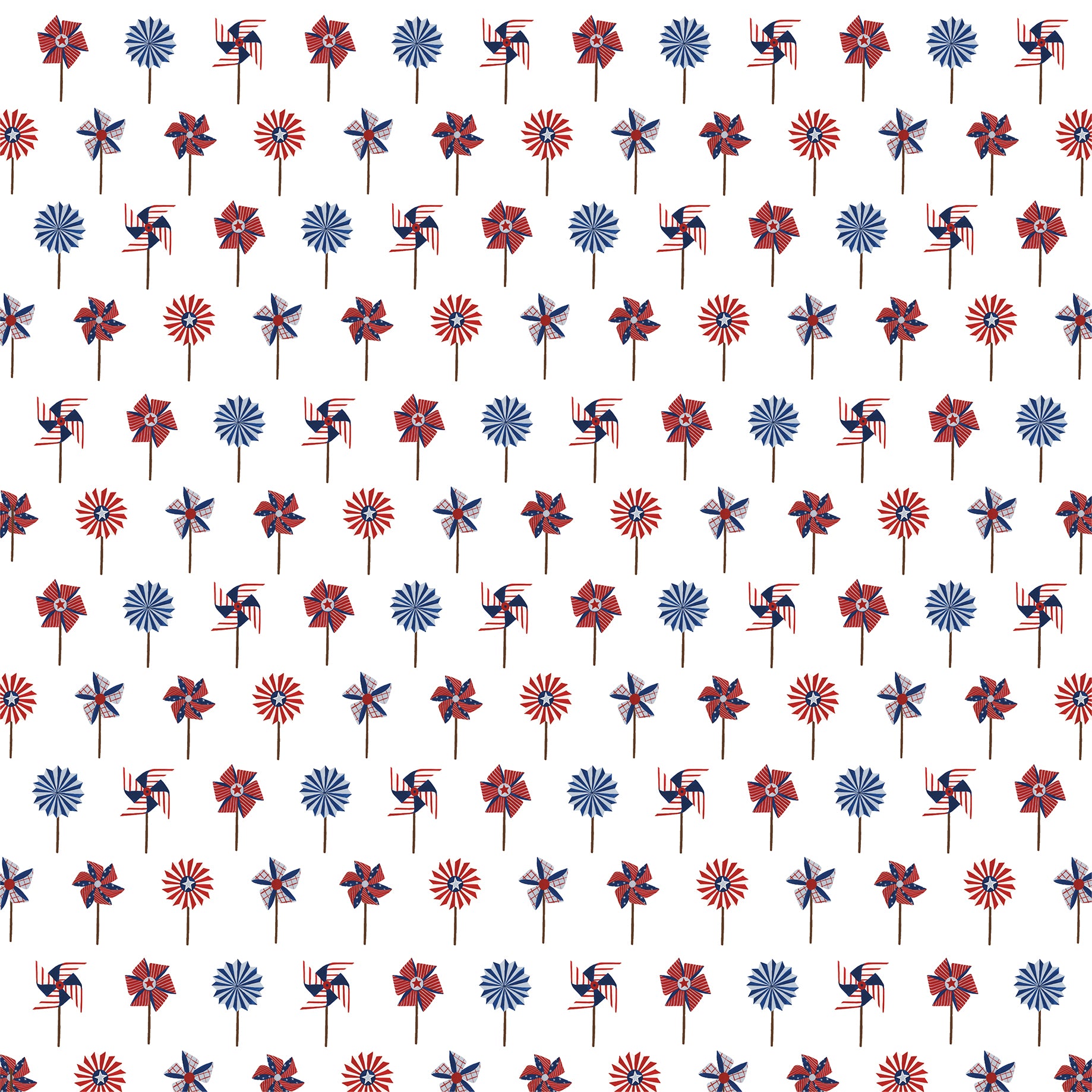 America The Beautiful Collection Fourth of July 12 x 12 Double-Sided Scrapbook Paper by Echo Park Paper