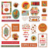 Autumn Vibes Collection 4x8 Scrapbook Ephemera by Photo Play