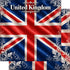 Around The World Collection United Kingdom Flag 12 x 12 Double-Sided Scrapbook Paper by SSC Designs