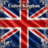 Around The World Collection United Kingdom Flag 12 x 12 Double-Sided Scrapbook Paper by SSC Designs