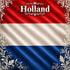 Around The World Collection Holland Flag 12 x 12 Double-Sided Scrapbook Paper by SSC Designs